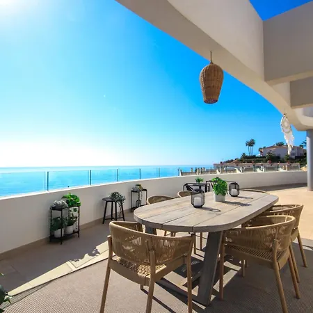 Penthouse, Amazing Sea Views, Plunge Pool And Bbq * Fuengirola