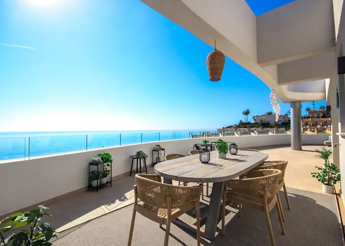 Penthouse, Amazing Sea Views, Plunge Pool And Bbq * Fuengirola